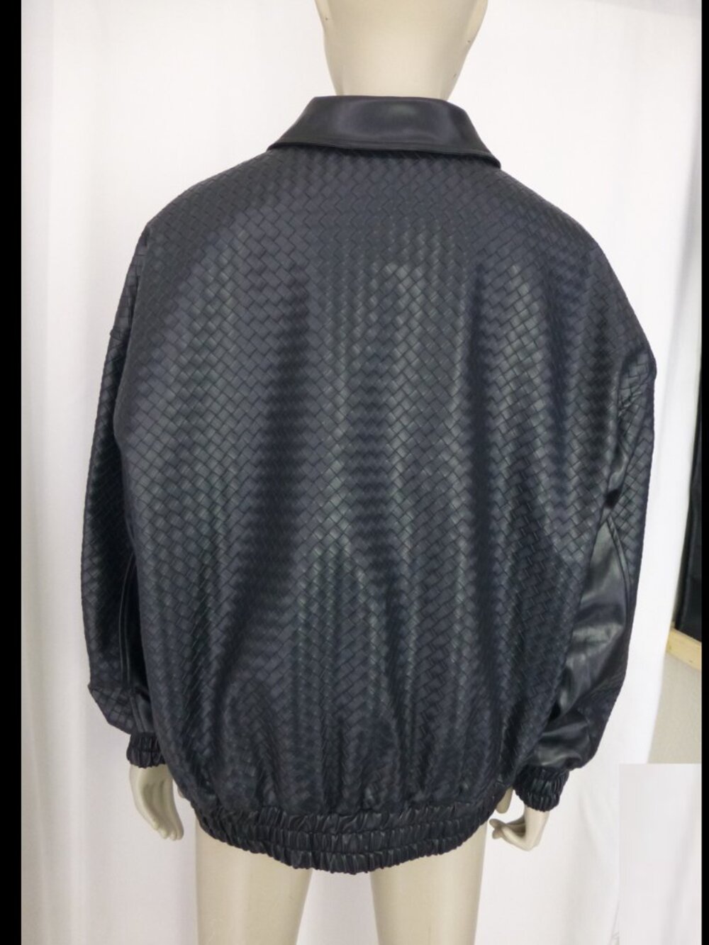 Lioness Black Intrecciato Kenny Bomber (Size S) - Picture 5 of 13